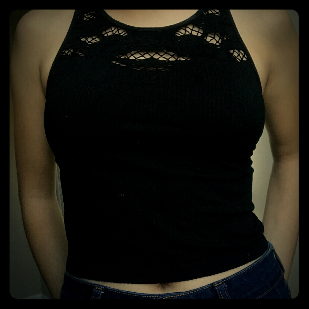 Crop tank top/halter top